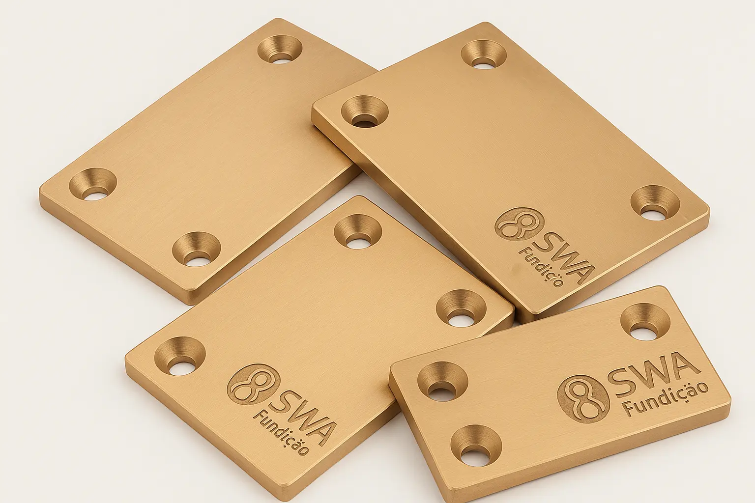 Placas de Desgaste de bronze